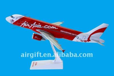 China EXCELLENT QUALITY ABS AIR ASIA A320 FLAT MODEL from Asia for sale