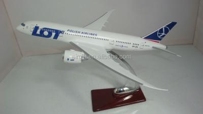 China PROMOTIONAL PRODUCTS LOT AIRLINE OF EUROPE MANUFACTURER DREAMLINER BOEING 787 FLAT AIRPLANE MODELS MODELS for sale