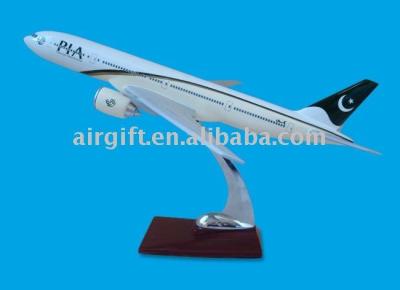 China NEW Europe pia B777-200 RESIN MODEL AIRPLANE for sale