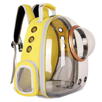 China Sustainable High Quality Design Travel Luxury Outdoor Pet Cat Space Capsule Cage Carrier Bookbag Walking Large Tote Backpack for sale