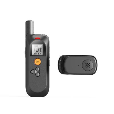 China Wholesale Rechargeable Bark Control Collar Electric Shock Playback Dog LCD Recording Remote Training Equipment for sale