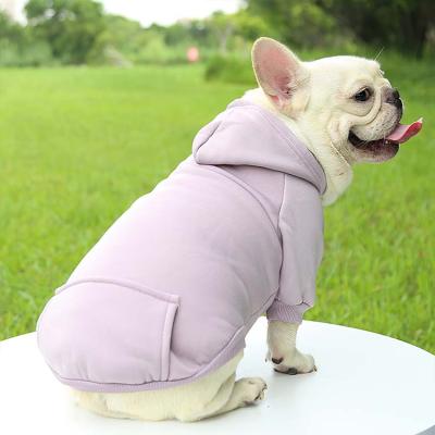 China Custom Wholesale Pet Fashion Puppy Apparel Hoodie Designer Apparel Coat Knit Sweater Dog Clothes Autumn for sale