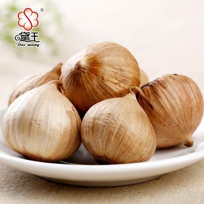 China Free Sample Dried Plant Health Benefits Fermented Plain Black Garlic for sale