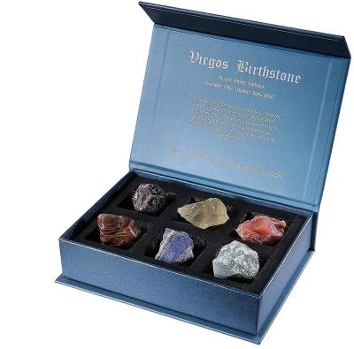 China China Customize Libra Crystal Gift Zodiac Sign Stones Birthstones Pack Constellation Natural Healing Crystals With Horoscope Stone for sale