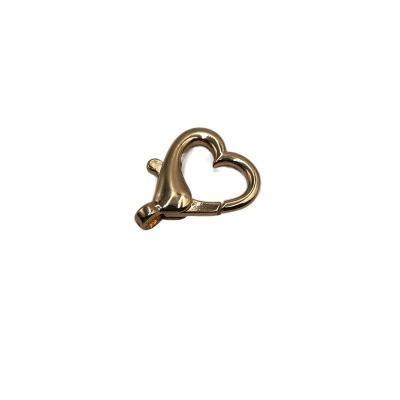 China Heart Shaped Stain Ladies Metal Handbags Hardware Accessories Luggage Wholesale Hardware Buckle for sale