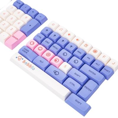 China High Quality Fast Delivery 139 Keys Computer Keyboard Dye Sublimation Pbt Xda Profile Key Tops For Mini Computer for sale