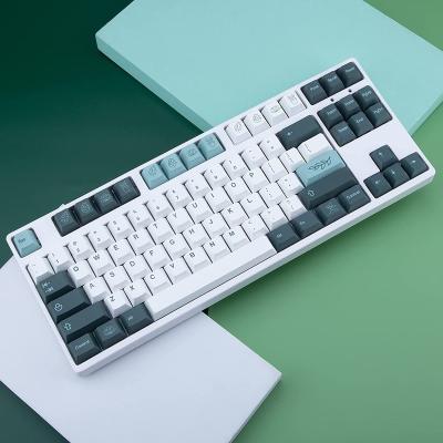 China Computer Keyboard Cherry Profile PBT Keycaps 143 Keys Dye Sublimation ANSI Layout Keycaps for sale