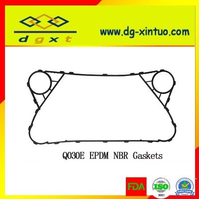 China APV Brand Q030e/Q030d High Temperature Resistance Hepdm heat exchanger Gaskets for Plate Heat Exchanger for sale