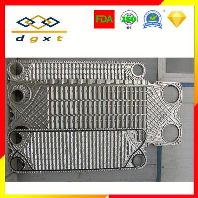 China DGXT Widegap Free intermediate SS316/0.8 HEAT EXCHANGER Plate for Free Flow Plate Heat Exchanger for sale