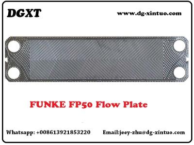 China Funke Flow/End Blind Plate FP50-316-0.5 Plate For Water oil Plate Heat Exchanger for sale