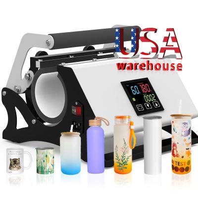 China DIY Custom Craft Mug Press Machine High Quality Heat Sensitive Printer 5 In One Multi Tumbler Heat Press Machine For Mugs for sale