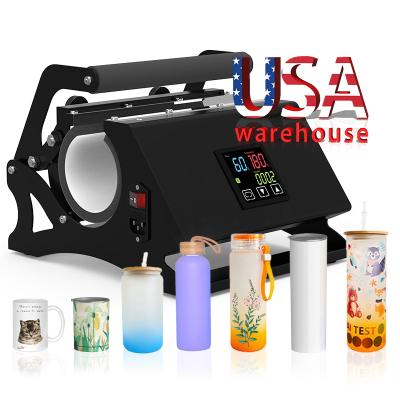 China Custom Made DIY Custom Open Hot Sale USA Warehouse Automatic 10 in 1 Sublimation Transfer Heat Press Machine for Sublimation Tumbler for sale