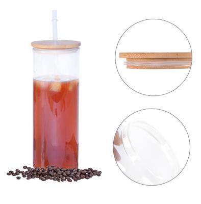 China Stocked Custom High Borosilicate 16Oz Cola Tea Coffee Soda Beer Mugs Shaped Thick Double Wall Frosted Beer Glass Can Box for sale