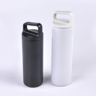 China PORTABLE Insulated Stainless Steel Gym Water Bottle Eco Friendly Water Drinking Bottle With Handle for sale