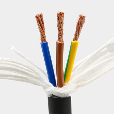 China 1500 Million Times Bending TRVV 2 3 4 Cores 3X2.5 High Flexible Electrical Cable PVC Insulated Sheathed Copper Wire And Electrical Stranded Cable for sale