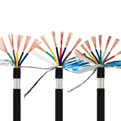 China CCC Electronic Equipment Approval Low Voltage 3X4 PVC Insulated Shield Electrical Cable Wire Copper Factory for sale