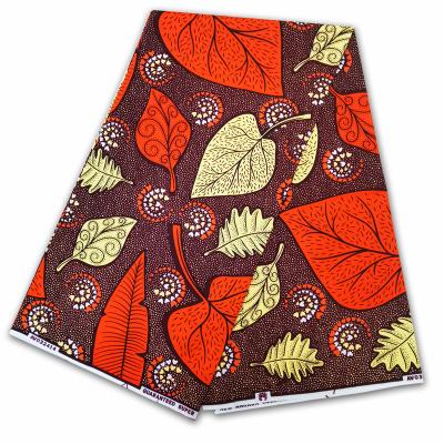 China 2021 African Real Wax Cotton Fabric Shrink-Resistant Wax Prints for sale