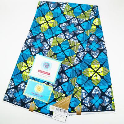 China Shrink-Resistant African Fabric Real Wax Prints New Fashion Designs for sale