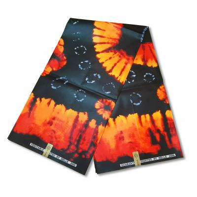 China Shrink-resistant 100%Polyester wax prints fabric for sale