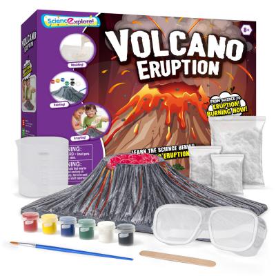 China Intelligence Developing Children's Science Experiment Set Handmade Small Volcanic Eruption Steam Volcanic Chemical Eruption Toys for sale