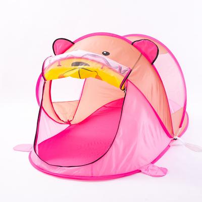 China Easy Foldable Kids Play Tent Hot Selling Cartoon Animal Foldable Kids Indoor and Outdoor Toy Play Tent for sale