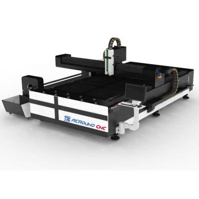 Cina Laser CUTTING metal cnc laser fiber optic cutting machine with raytools wsx laser head in vendita