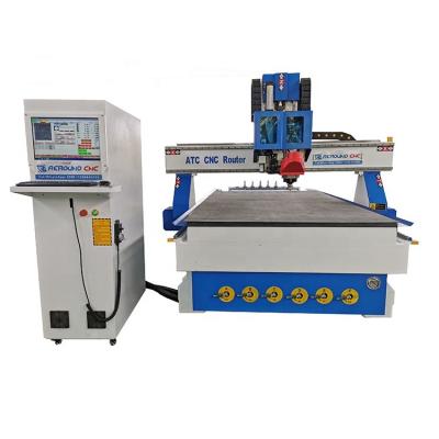 中国 1325 Multifunctional CNC Router Machine CNC Woodworking Camera Knife Vibrating Cutting Machine 販売のため