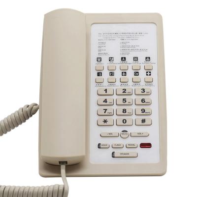 China Wholesale Customizable ODM Terminator Factory Wholesale Customizable Terminator Classic Analog Hotel Household Phone 1-Line Hotel Desk Phone for sale