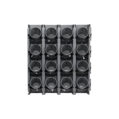 China Wall Mounted Indoor Outdoor Plastic Planting Stackable Pots Garden Minimalist Backyard Home Decorations for sale