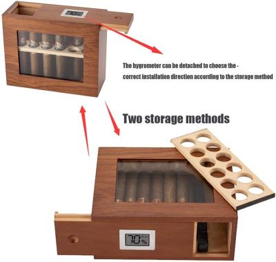 China XIFEI Cedar Wood Display Humidor Wholesale Handmade Pull-Out Cigar Box for sale