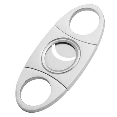 China XiFei cigar cutter durable wholesale custom silver cigar scissors stainless steel cigar cutter for cohiba for sale