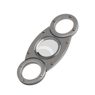 China Wholesale Glass High Stainless Steel Pocket Custom Cigar Cutter Eco - Friendly for sale