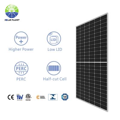 China Planet 415 420 435 440 450W Solar Power System Rotterdam Monocrystalline N-Type Warehouse Solar Panel For Home Use for sale