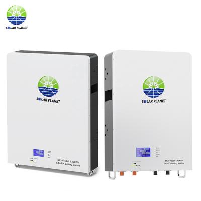 China SOLAR Electric Power Systems PLANET 5Kw 10Kw Transmission Protocol Solar Storage Battery For Resaller for sale