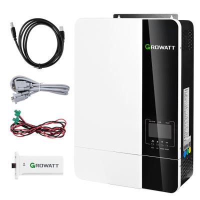 China Solar Power System Home Growatt Solar System SPF Series Off Grid 3000Es 5000Es Growatt Solar Inverters For Solar Storage for sale