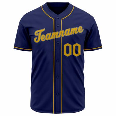 China Antibacterial Most Popular Doyer SS Custom Custom High Quality Baseball Jersey for sale