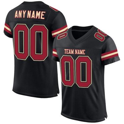 China High Quality Antibacterial Sublimation American Football Uniform For Adults And Kids for sale