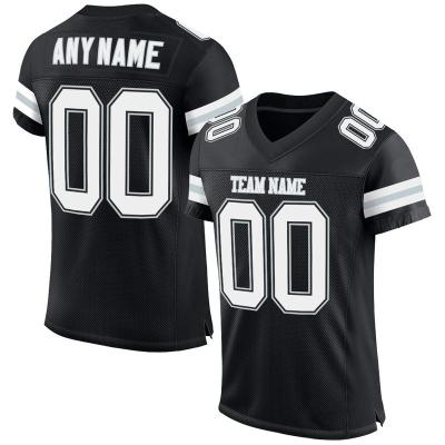 China High Quality Antibacterial Sublimation American Football Uniform For Adults And Kids 100% Polyester for sale