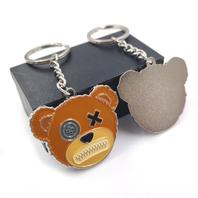 China Custom Personalized Cute Soft Hard Enamel Keychains In Metal China Manufacturers Iron Metal Zinc Alloy for sale