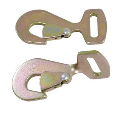 China Cargo Security Factory Direct Selling Tie Down Tie Down Custom Logo Plate Hook for sale