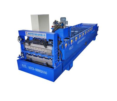 China Hotels Building Material Roofing Making Glazed Tile Roll Forming Machinery for sale