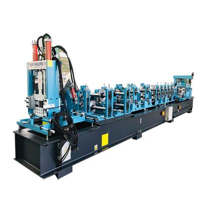 China Hotels Full Auto Change CZ Purlin Roll Forming Machine With Hot Sales Product for sale