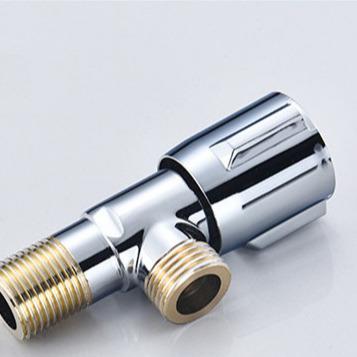 China Long Life High Vacuum Angle Stop Valve For Bathroom Water Control Angle Valve for sale