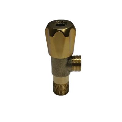 China Long Life Angle Pipe Valve 1/2 Inch Angle Valve Two Way Brass for sale