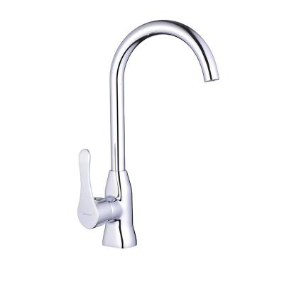 China 2021 Hot Sale One Handle Thermostatic Single Hole Kitchen Faucet Lead Free 360 ​​Degree Swivel Stainless Steel Sink Faucet Best Faucets for sale