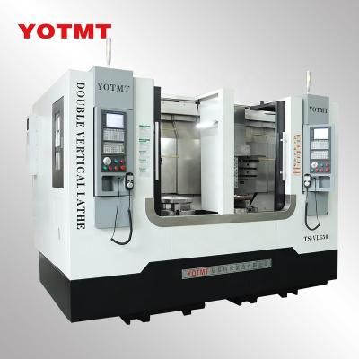 China China CNC Lathe Parallel Vertical CNC Lathe Double Spindle Disc/Shaft Drilling Machine Fanuc Turning Milling Machine for sale