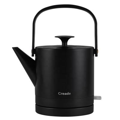 China 360 Degree Rotation Hotel Base Kettle Set Stainless Steel Temperature Control Classic Electric Kettle for sale