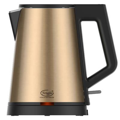 China New Arrival 360 Degree Rotating Coffee 1000ml Double Pot Hot Water Stainless Steel Base Electric Kettles for sale