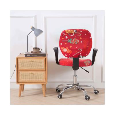 China New Type Plain Stocked Cover Chair Customized Luxury Office Computer Chair Cover for sale