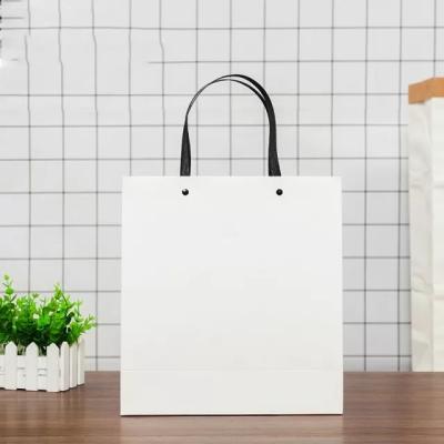 China Recyclable Production Line Customize Design Kraft Fancy Shopping Paper Bag Printing Custom Weather Gsm Craft Gift OEM Industrial Outdoor Packaging Pcs article for sale